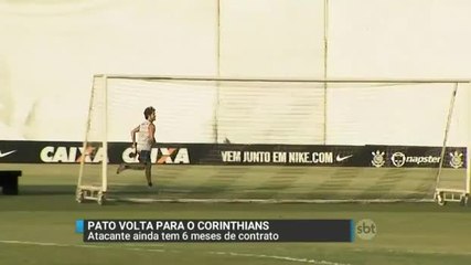 Alexandre Pato volta ao Corinthians para últimos seis meses de contrato