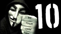 10 spektakularny akcji Anonymous [TOPOWA DYCHA]