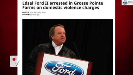 Great Grandson of Henry Ford Arrested For Domestic Violence