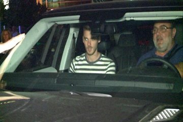 David de Gea acompaña a Edurne en su concierto