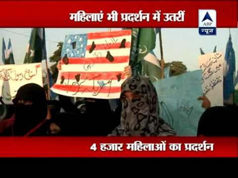 Thousands Pakistani women protest in Pakistan against anti-Islam film