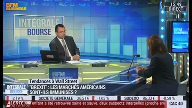 Les tendances à Wall Street: Les marchés américains sont-ils immunisés contre le choc du Brexit ? - 06/07