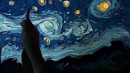 Incredible a tribute to Vincent van Gogh by Turkish artist Garip Ay