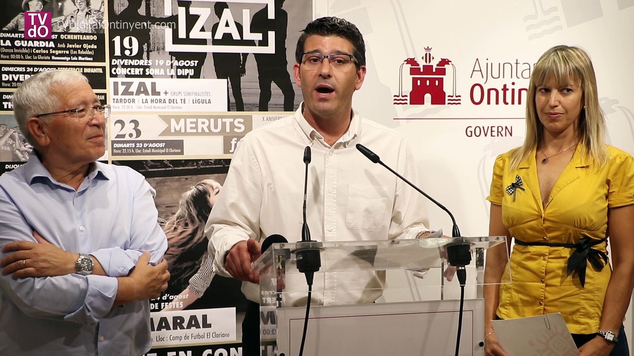 Ontinyent presenta la programació de festes del 2016