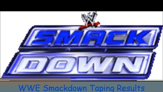 WWE Smackdown Taping Results for 20/04/12