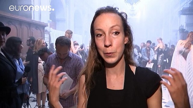 Paris : défilé haute couture Iris Van Herpen