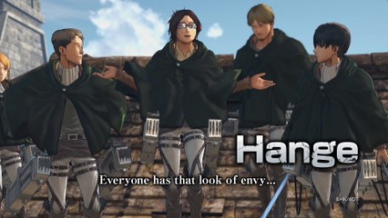 Attack of Titan : Wings of Freedom Hange Showcase