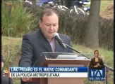 Lino Proaño  es el nuevo Comandante de la Policía Metropolitana