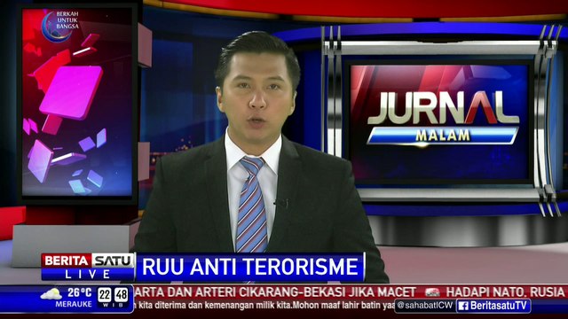 Yasonna Dorong RUU Antiterorisme Masuk Prolegnas 2016