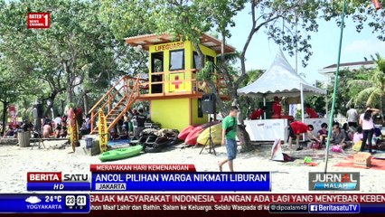 15 Ribu Pengunjung Membanjiri Ancol