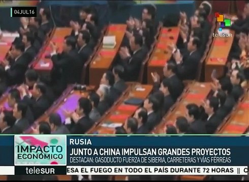 Rusia y China estrechan vínculos comerciales