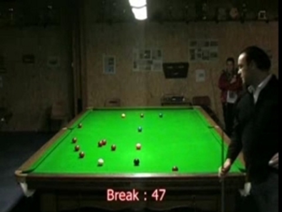 Yannick break 93 snooker