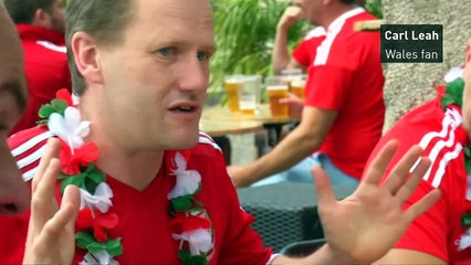 Welsh fans confident of semi-final win against Portugal