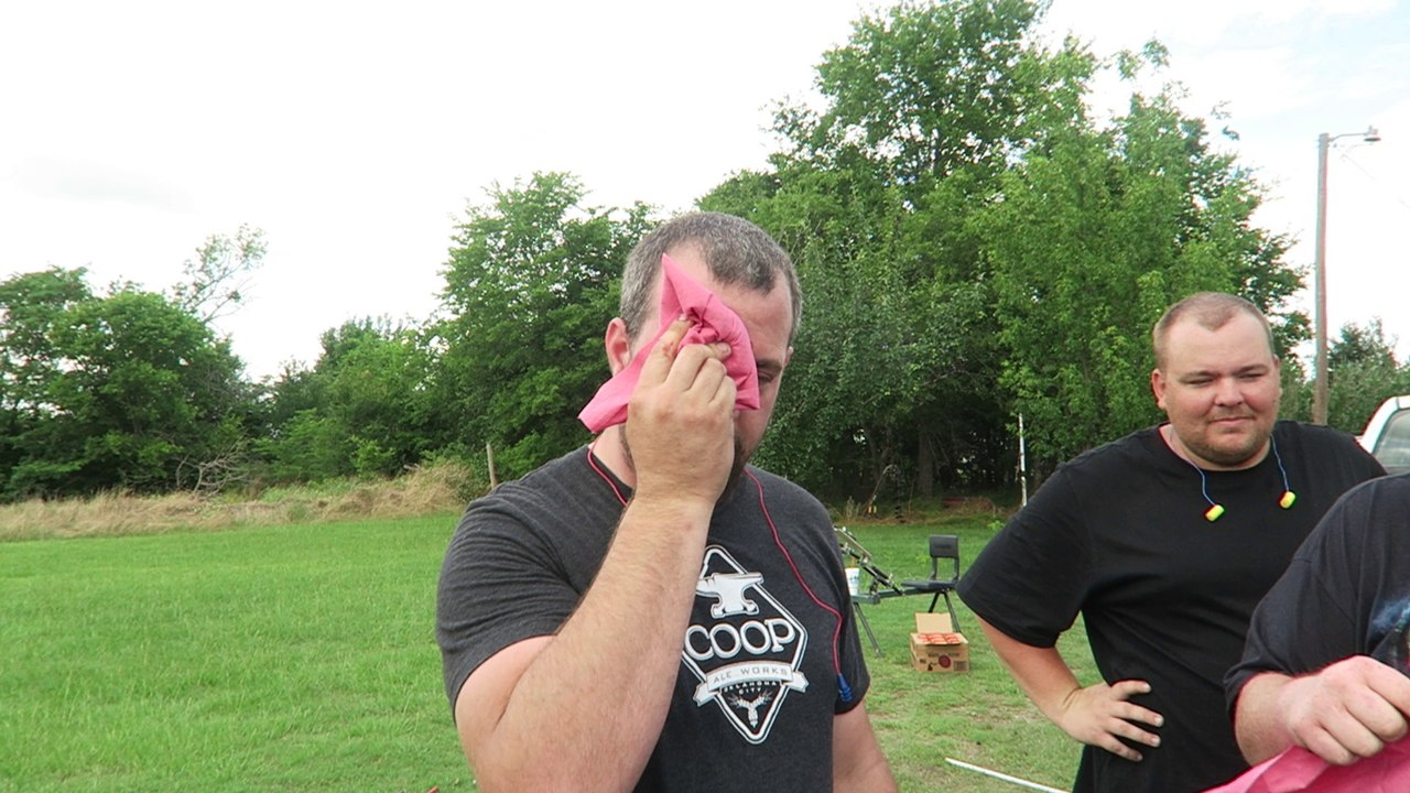 Bloody shotgun fail