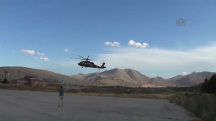 Giresun'da Şehit Olan Pilot Yarbay Hilmi Özer'in Cenazesi Memleketine Getirildi