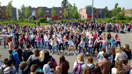 flashmob Maitre Gims