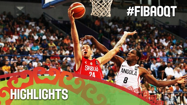 Angola v Serbia - Highlights - 2016 FIBA Olympic Qualifying Tournament - Serbia