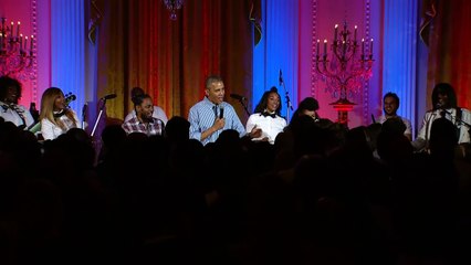 Obama singt am Independence Day für seine Tochter