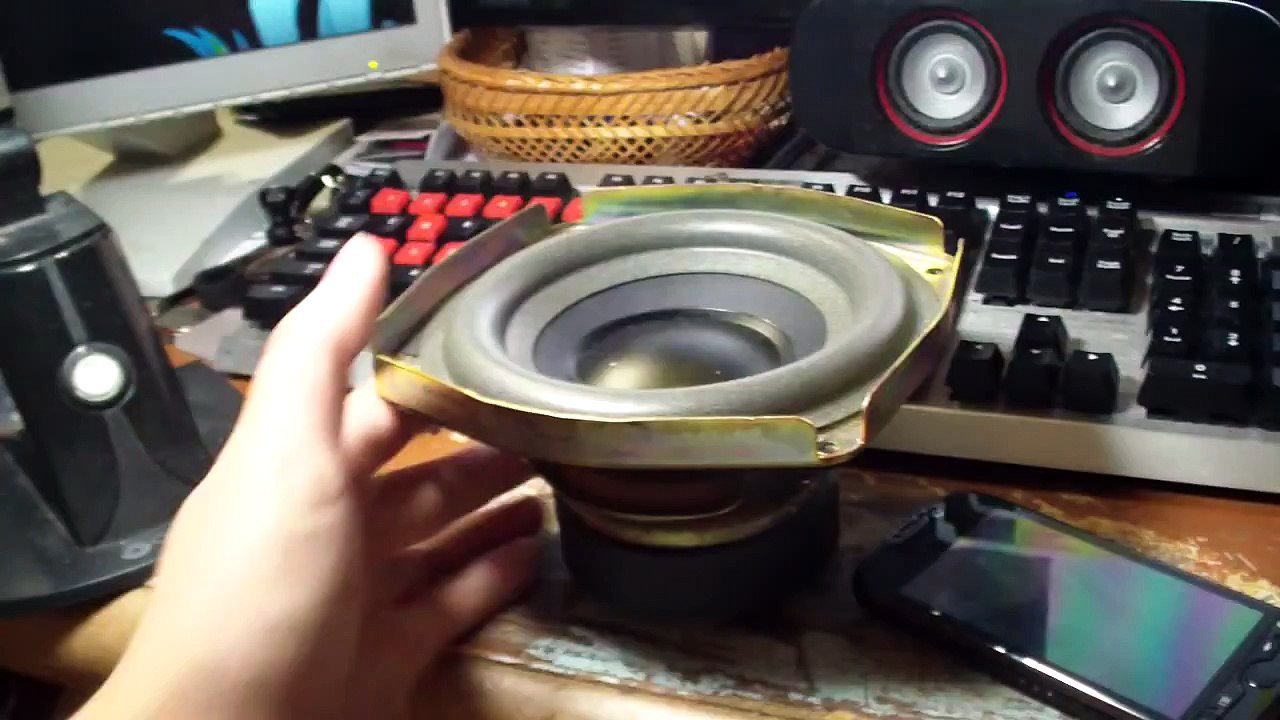 5-1/4" Stock Bose Subwoofer in Mazda 6