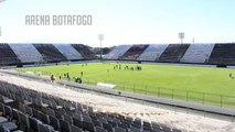 Botafogo faz primeiro treino em novo estádio
