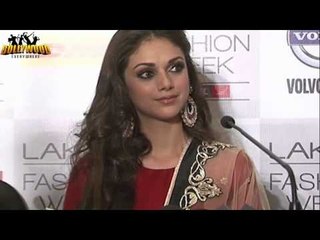 Aditi Rao Hydari & Vidya Malavade @ Lakme Fashion Week 2013