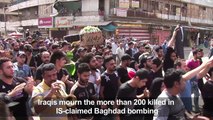 Iraq mourns victims of deadly Baghdad suicide bombing
