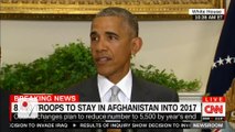 President Obama Makes Major Announcement on Troops in Afghanistan