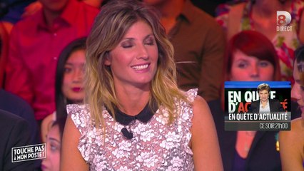 François Viot sous le charme de Caroline Ithurbide et de son petit haut dentelle !