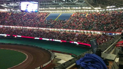 L'hymne gallois au Millennium Stadium