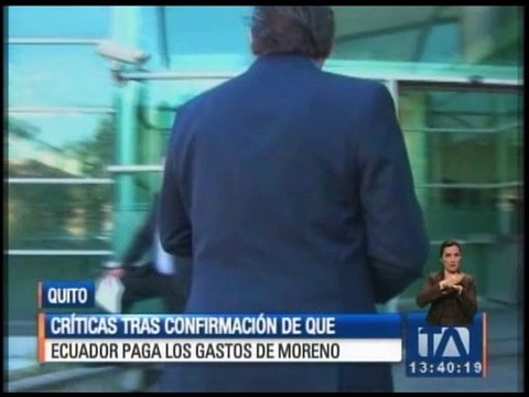 Lluvia de críticas: Ecuador paga los gastos de Lenin Moreno en Suiza