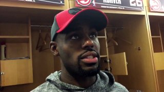 Atlanta Hawks SG Tim Hardaway Jr -- Postgame Interview (03-25-16)