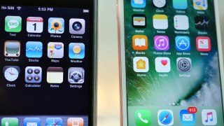iPhone OS 1.0 vs iOS 10.0 - What's Changed in 9 Years
