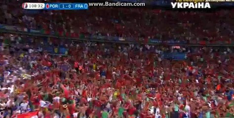 Éder Winning Goal HD - Portugal 1-0 France Final 10.07.2016 HD