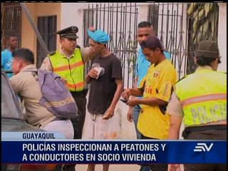 Policía Nacional intervino el plan habitacional de Socio Vivienda 1 y 2