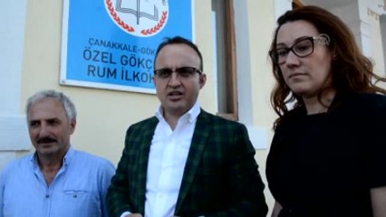 AK Parti Grup Başkanvekili Turan, Gökçeada'da