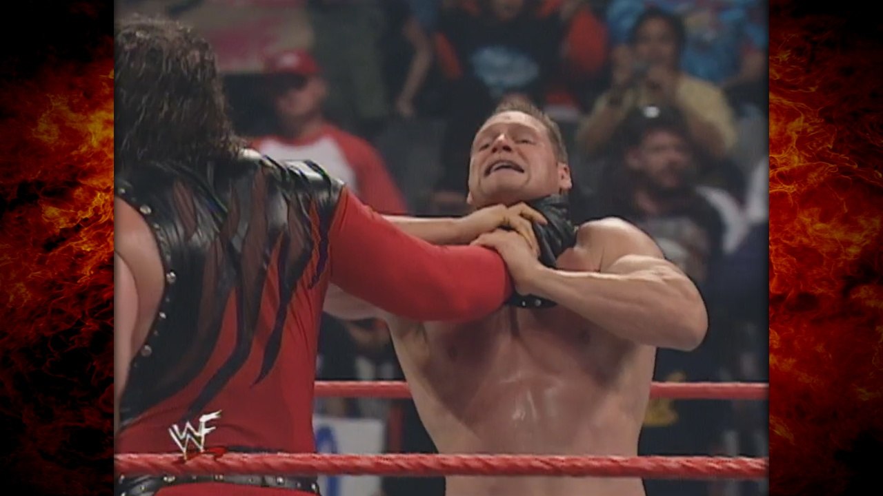 Kane vs Rikishi vs Val Venis Triple Threat IC Title Match 7/10/00