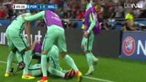 اهداف مباراة البرتغال وويلز 2-0 [كاملة] عصام الشوالي - نصف نهائي يورو 2016 بفرنسا 6-7-2016