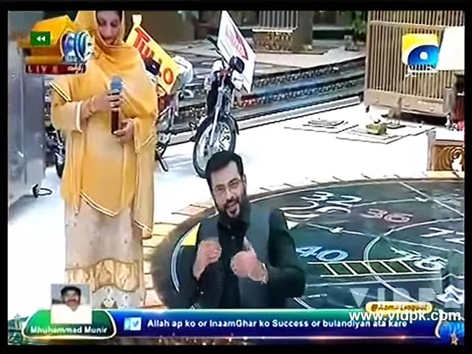 Mera Shohar Ab Raat Ko Ghar Nahi Ata Aur Mujhe…. Listen What This lady Said In Aamir Liaquat’s Show