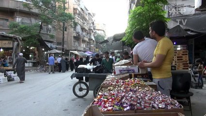 Syrians mark end of Ramadan in war torn Aleppo