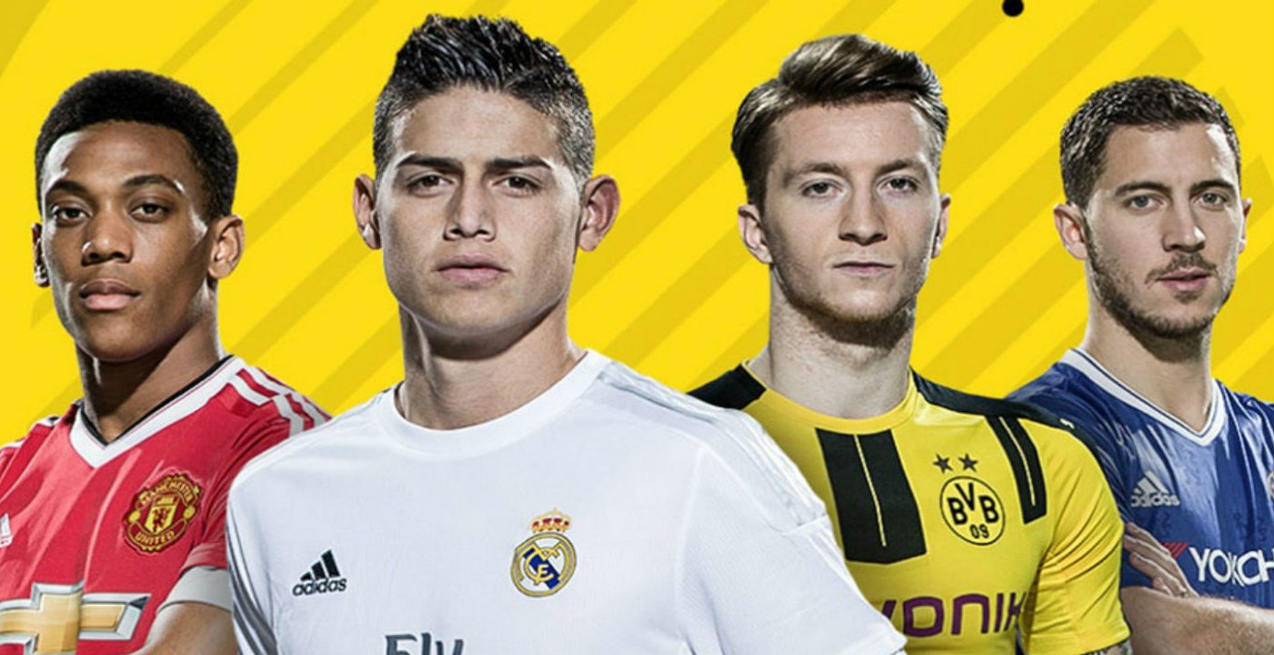 FIFA 17 - James Rodriguez, Martial, Reus, Hazard