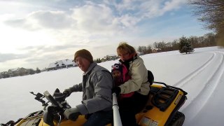 ATV Snow Tubing 01 15 14