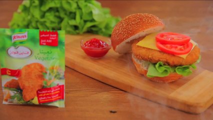 طريقة عمل همبورجر فراخ - الشيف علاء الشربيني