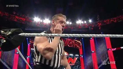 Reigns vs Sheamus Mr McMahon Guest Ref for WWE World Heavyweight Title Raw, Jan 4, 2016