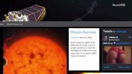 NASA's Twitter Hacked for Sexy Lingerie Photo