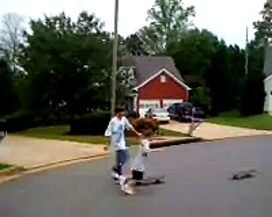 17 year old gets beat up by 8 year old