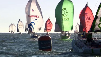 Solitaire Bompard Le Figaro - 4ème étape La Rochelle - La Rochelle ( depuis vedette 1 )