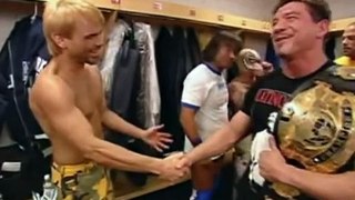Eddie Guerrero and Booker T confrontation 3/25/2004