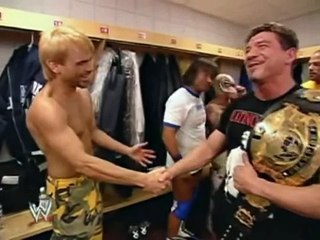 Eddie Guerrero and Booker T confrontation 3/25/2004