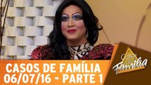 Não foi fácil te aceitar gay. Agora drag queen? Aí já é demais! - 06.07.16 - Parte 1