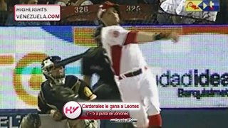 Highlights LVBP 23/10/2015 - Leones del Caracas vs Cardenales de Lara